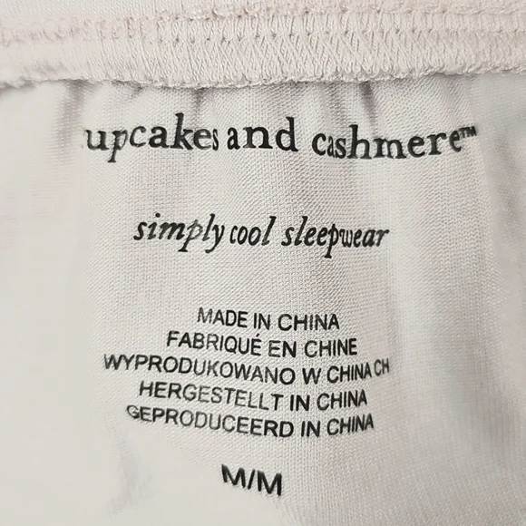 NWOT Cupcakes & Cashmere Pink Pajama Pants Relaxed Fit - Picture 6 of 6